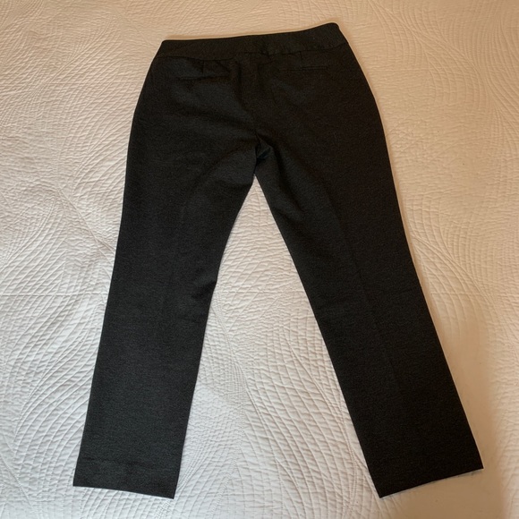 Vince Camuto Dark Heather Grey Ponte Ankle Pants - Picture 8 of 8